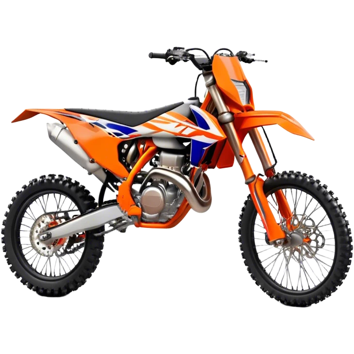 KTM Dirtbike - KTM 250 SX (Model Year: 2021) (Iconic colour: Orange) emoji