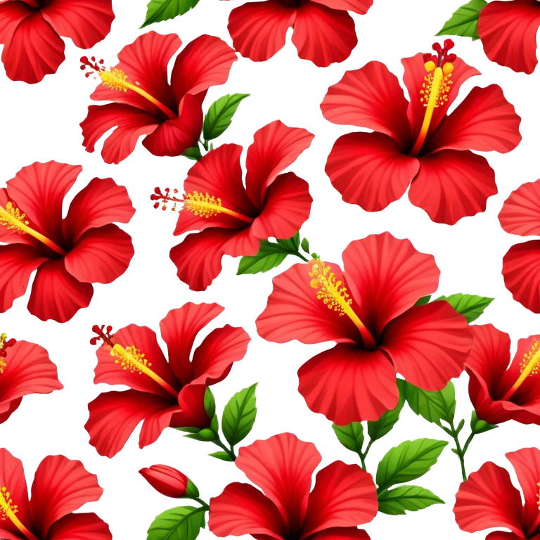 hisbiscus flowers  emoji