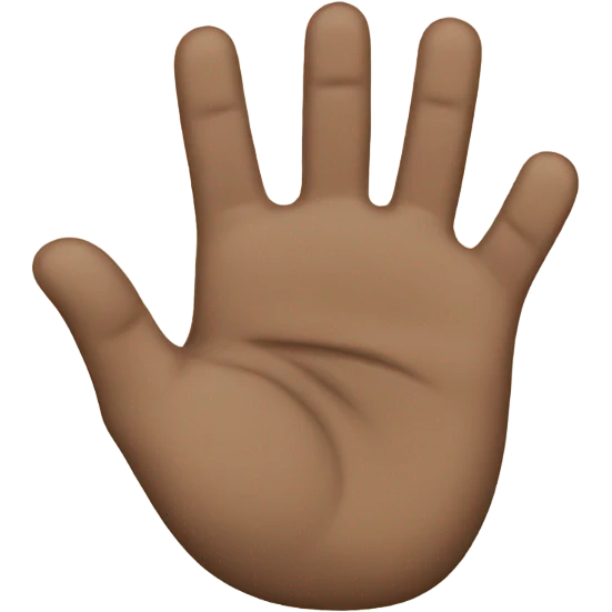 3 fingers  emoji