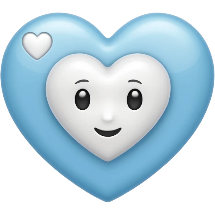 Small white heart emoji