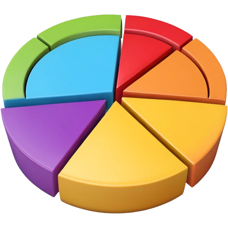 pie-chart 3d  emoji