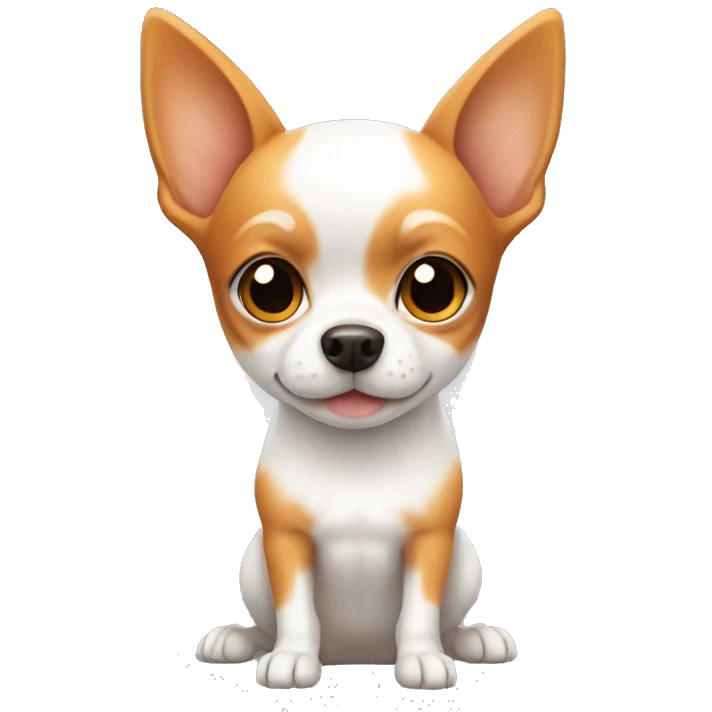 white and orange chihuahuas emoji