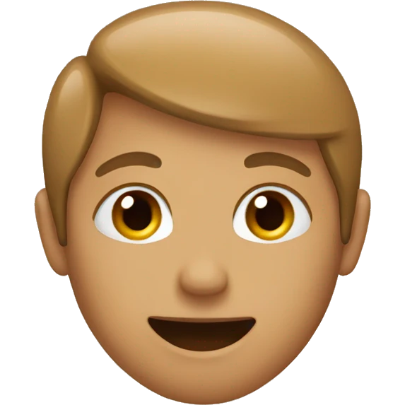 light brown heart emoji