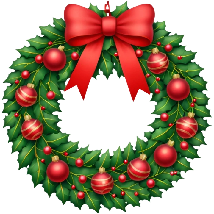 Couronne de Noël  emoji