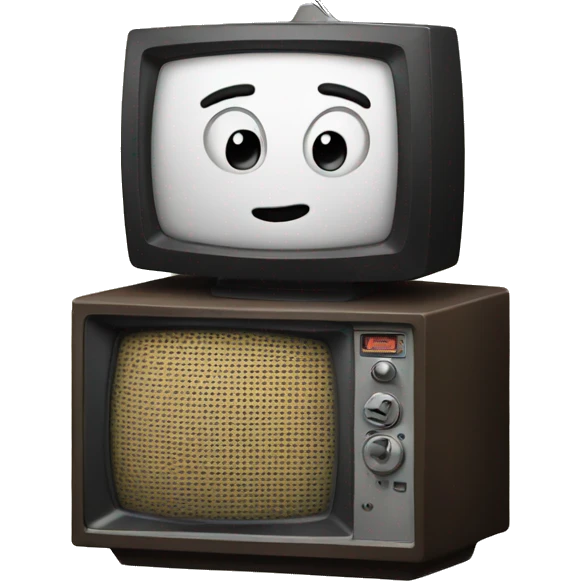 A classic tv emoji