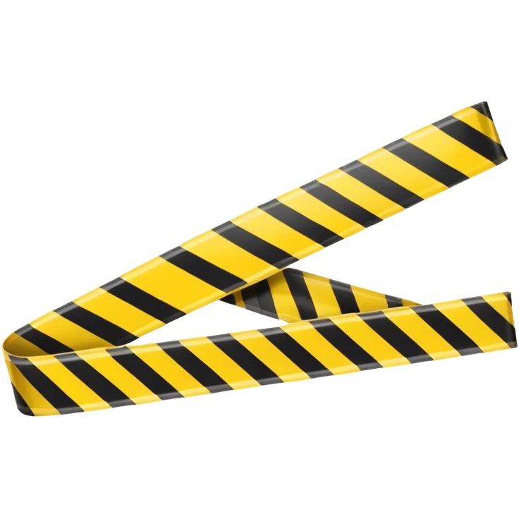 crime scene stripe emoji