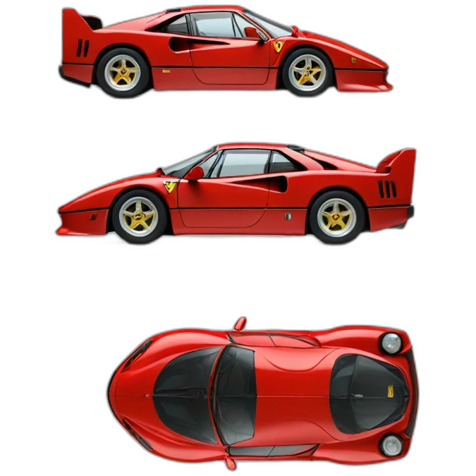 ferrari f40 emoji