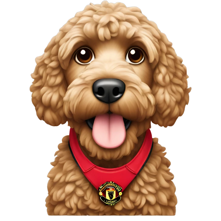 Cockapoo manchester united emoji