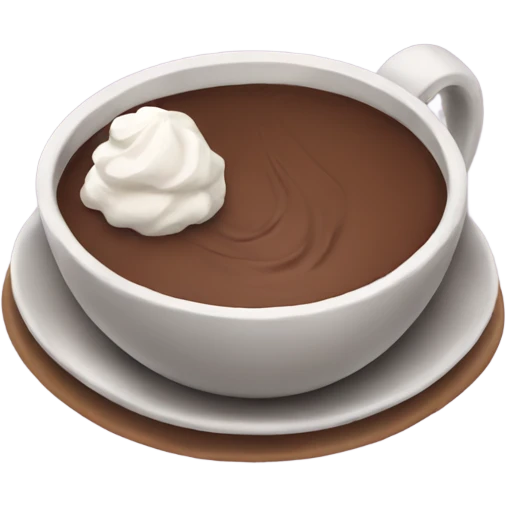 Hot chocolate  emoji
