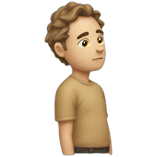 Thinking how emoji