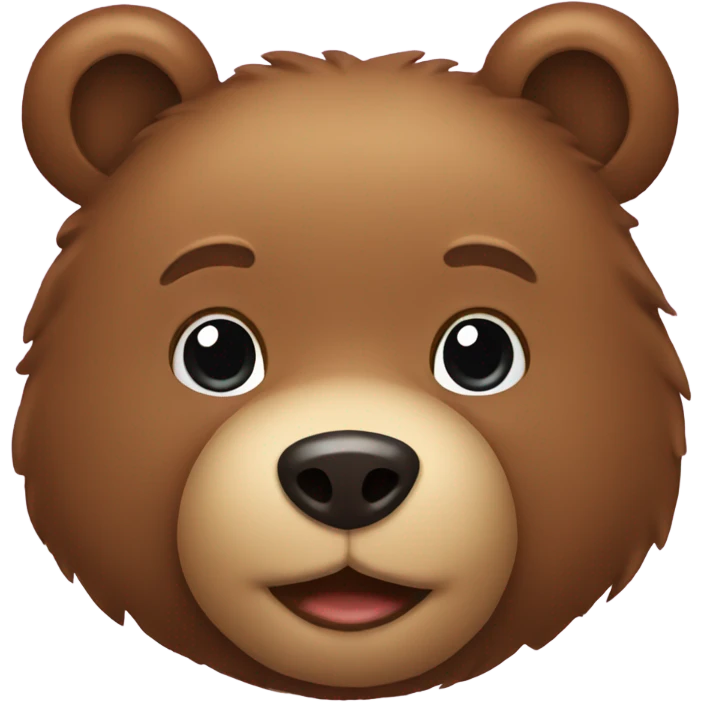 bear with bow emoji