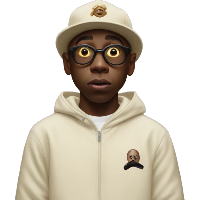 Tyler The Creator in his album igor emoji