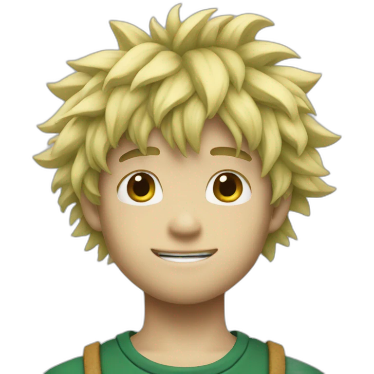 Deku blond emoji