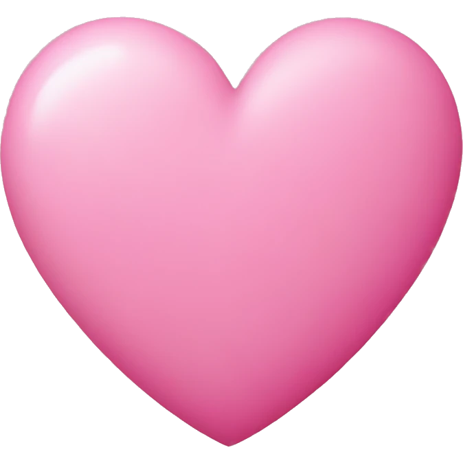 Pink heart  emoji