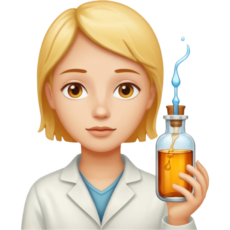 person dreaming of a dropper bottle emoji