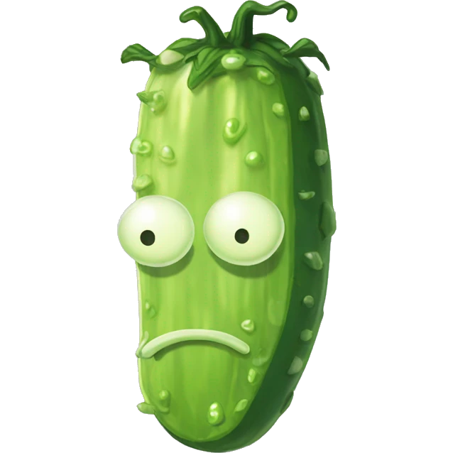 pickle rick and morty emoji