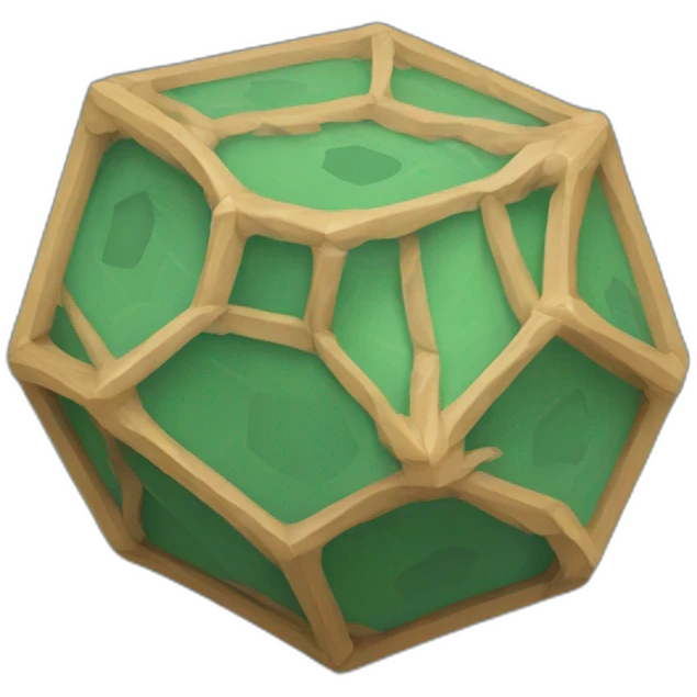 Dodecahedron emoji