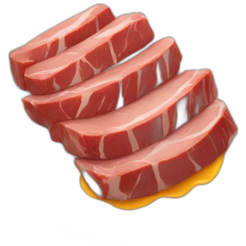 plate of meat emoji
