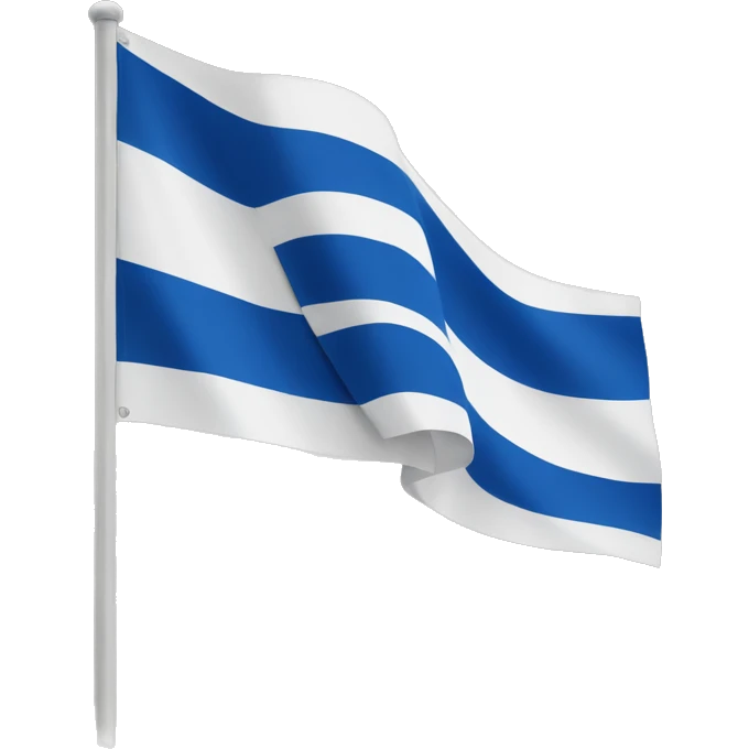 white-bluewhite flag emoji