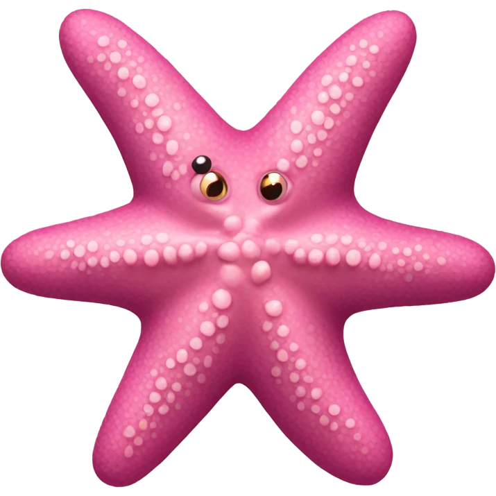 pink starfish emoji