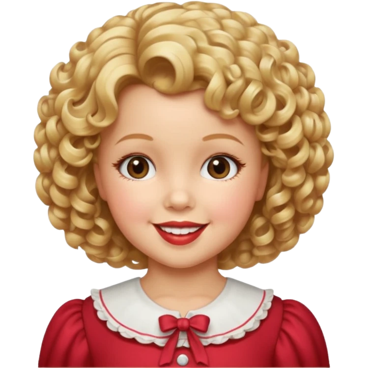 Shirley Temple emoji