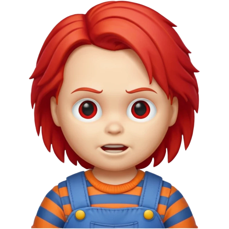 Un emojin de chuky emoji