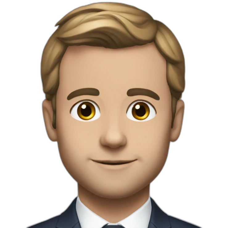 Macron-love-Young emoji