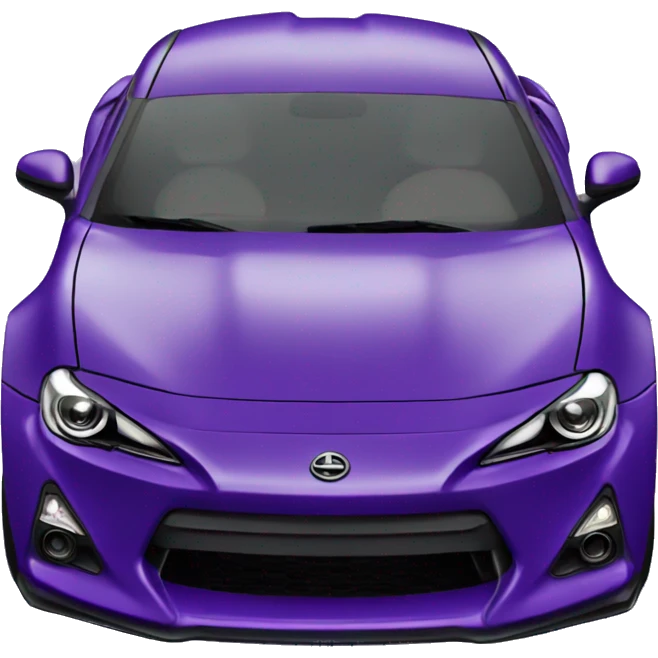 purple gt86 with a spoiler  emoji