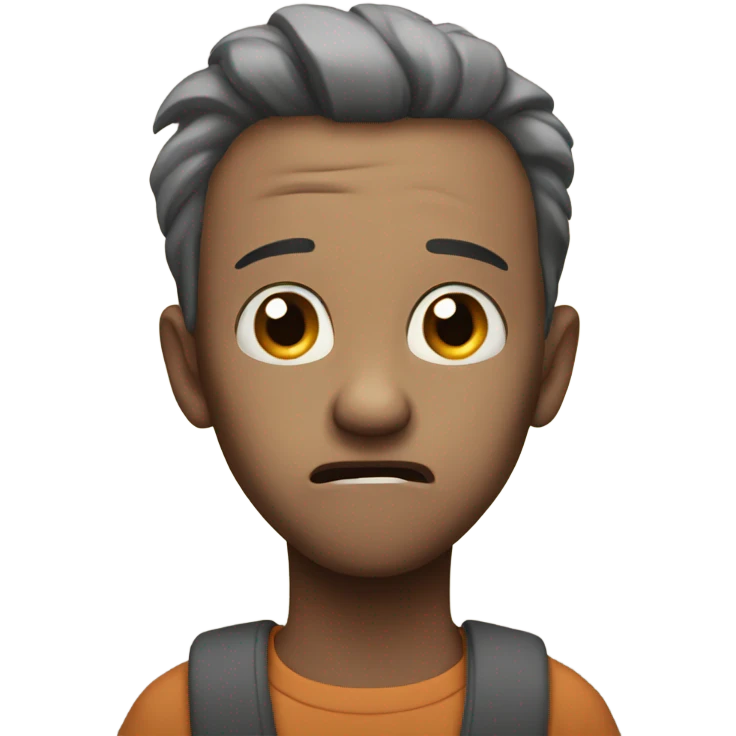 Afraid emoji