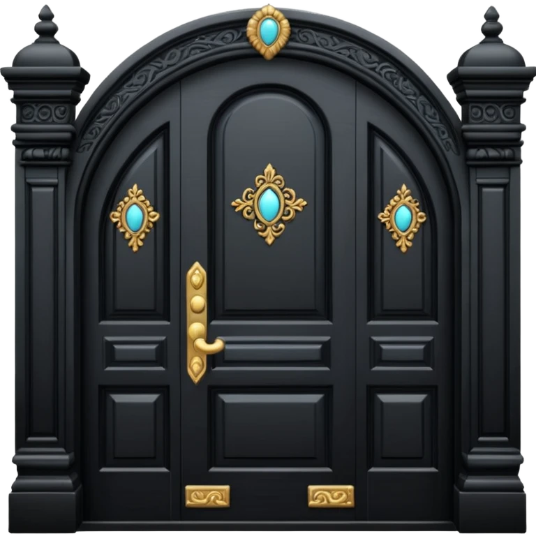Black Door  emoji