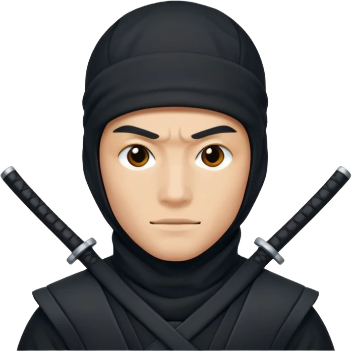 Haz un ninja de nike emoji