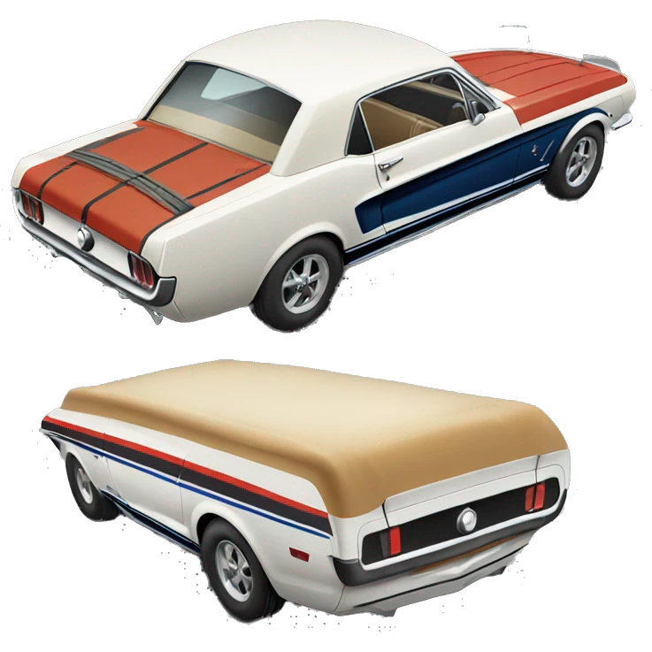 Ford mustang boat emoji