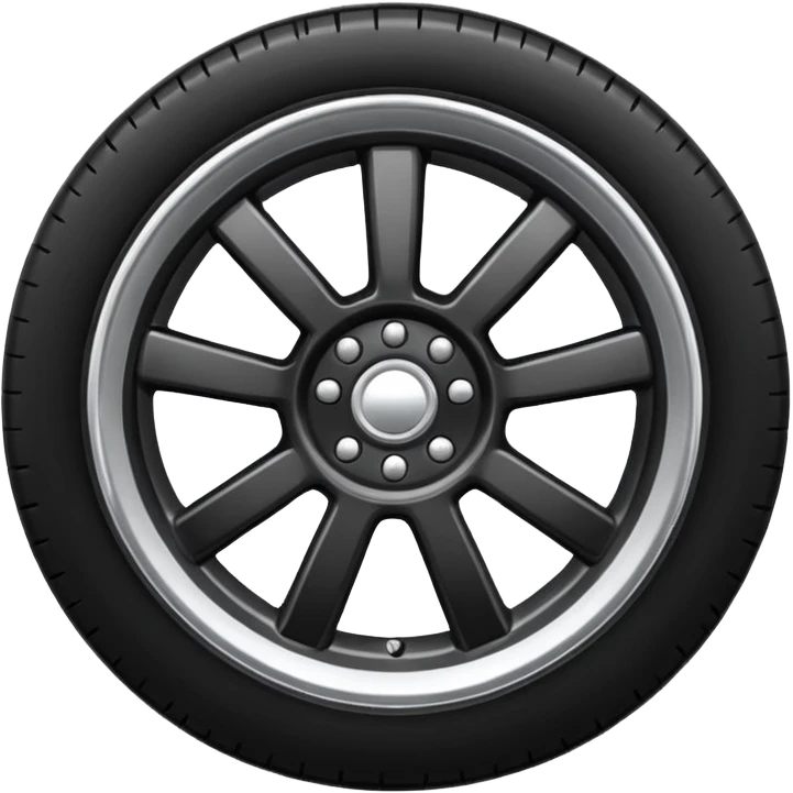 car wheel emoji