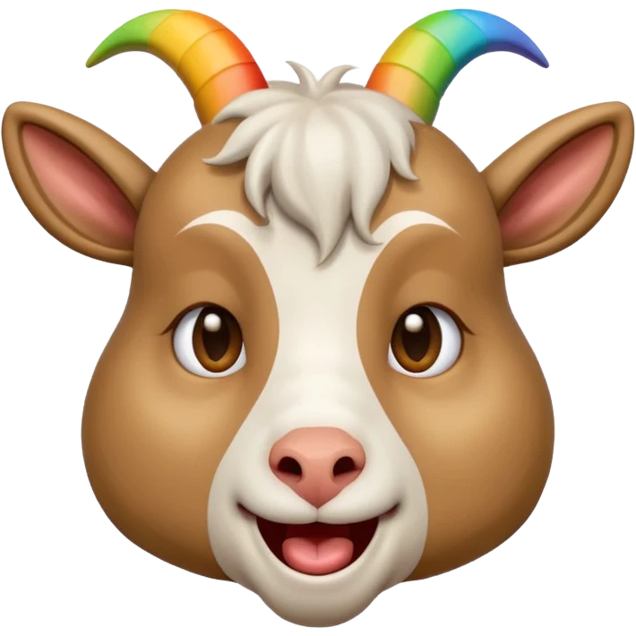 Goat Crying laught emoji