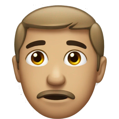 half  sad emoji