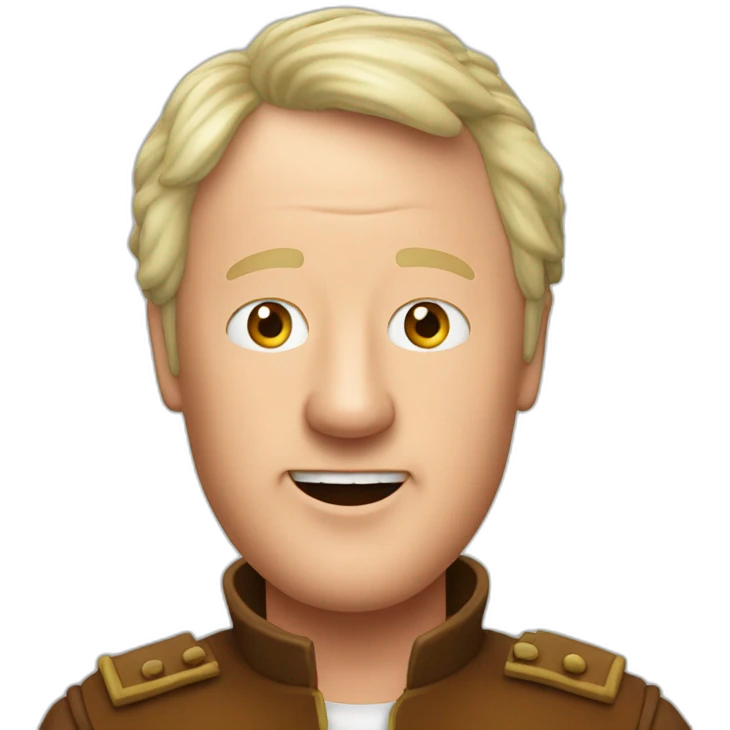 Keith Chegwin's acorn emoji