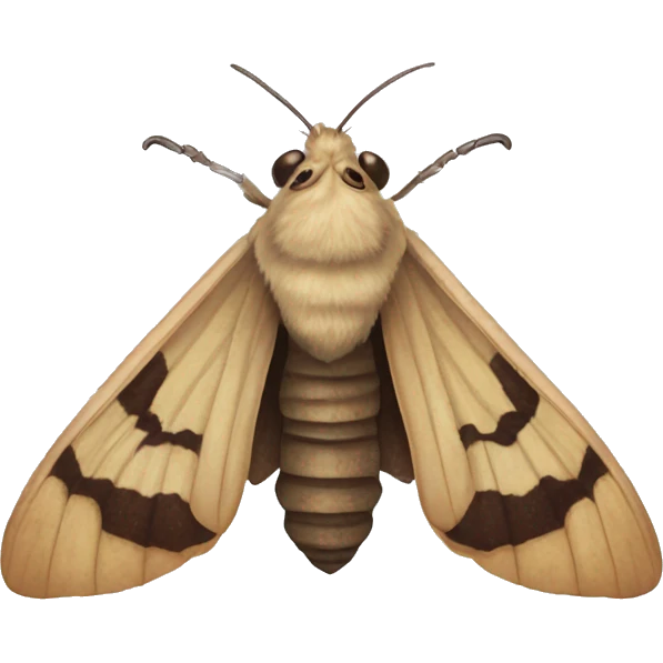 Death moth emoji