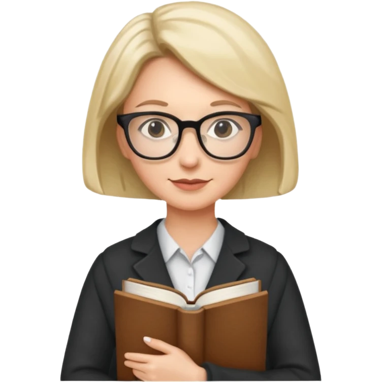 profesoară femeie  în picioare emoji