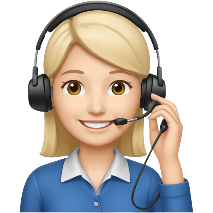 sales, customer call emoji