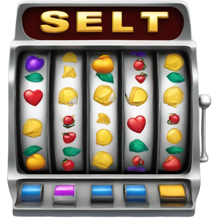 Slot machine emoji