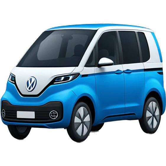 Volkswagen ID.6 blue emoji