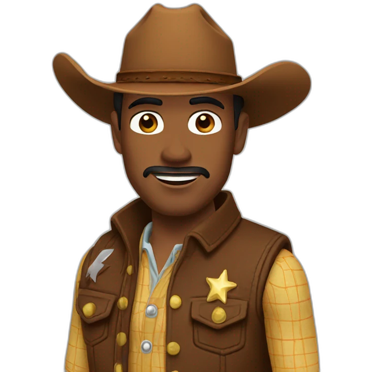 Cowboy toy story emoji