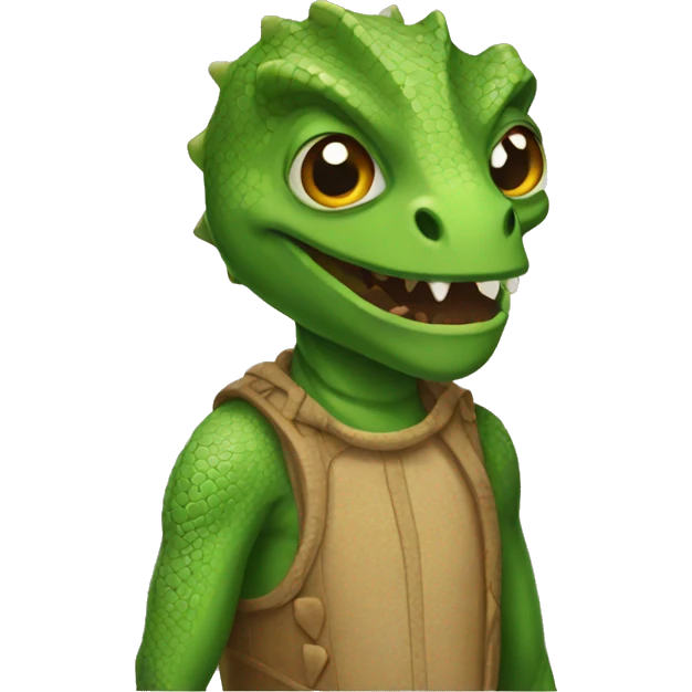 Lizard person emoji
