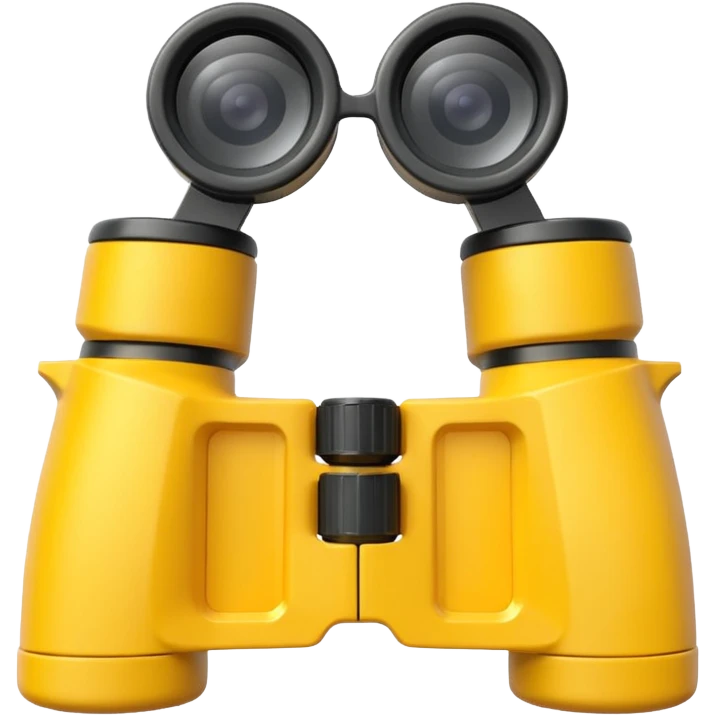 Yellow Binoculars emoji