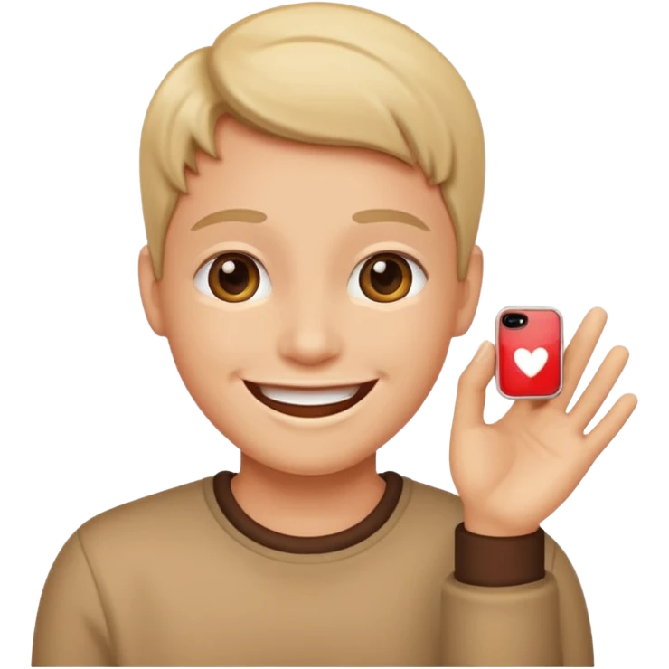 ora fallo che ringrazia contento emoji