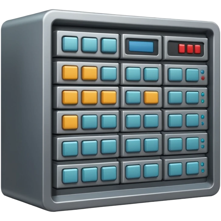 Early mainframe computer emoji