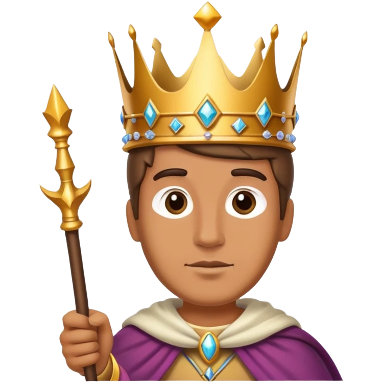 Picture. Wizard. Wandering king. emoji
