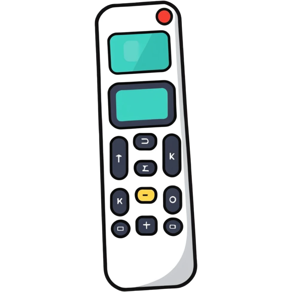 Sony TV remote control emoji