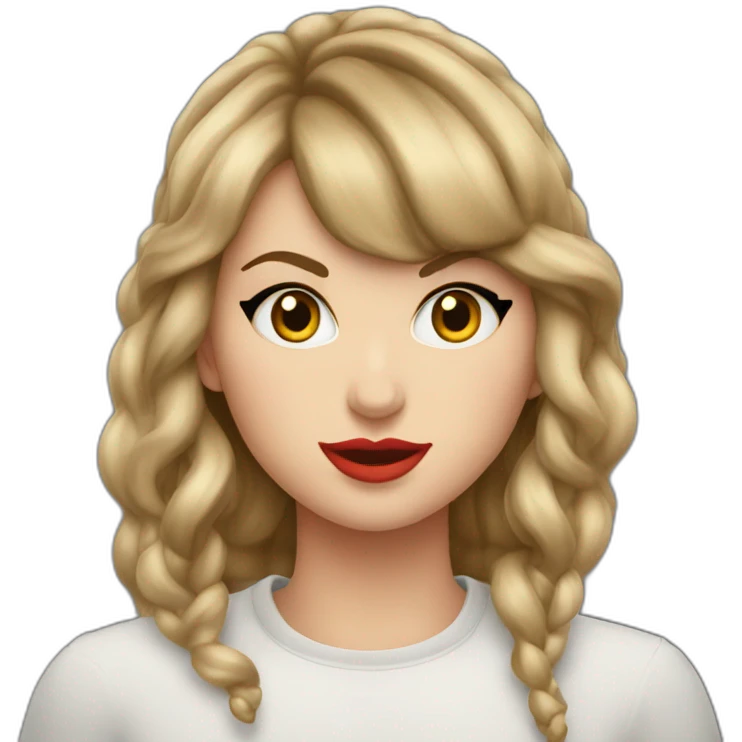taylor-swift-bj-face emoji