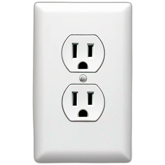 Electrical outlet (Australian standard) emoji
